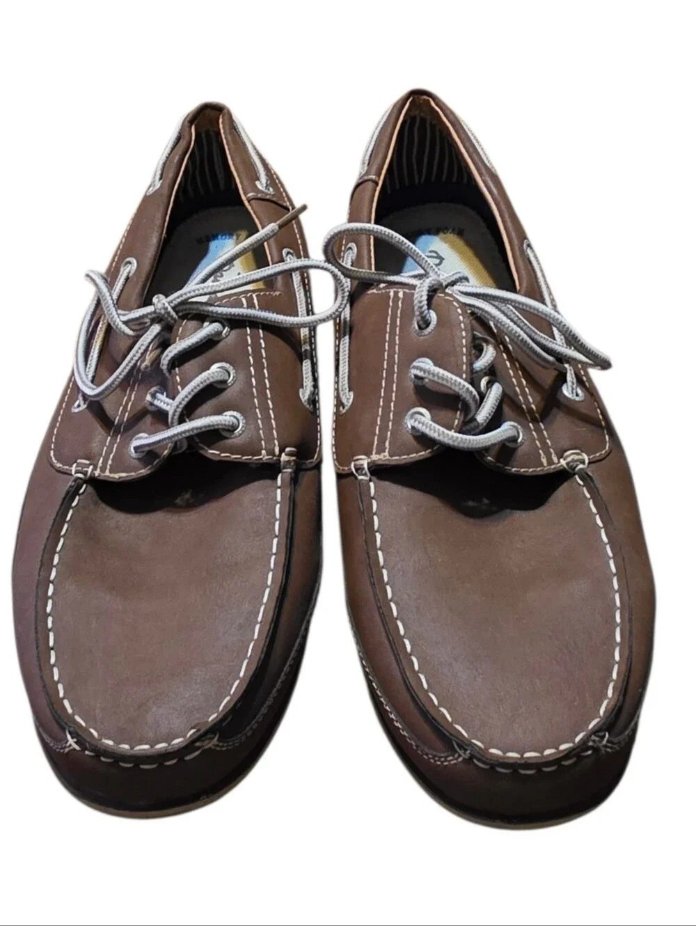David Stone Boat Shoes Brown Size 11